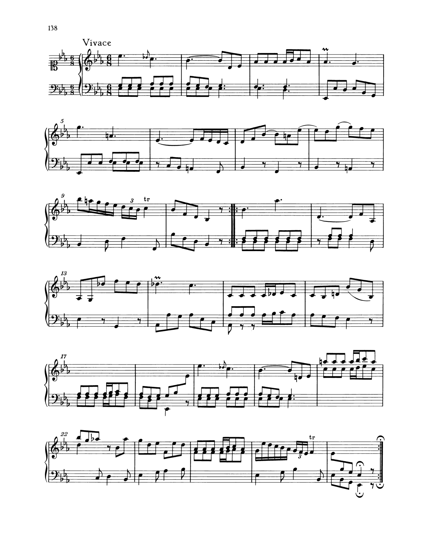 Harpsichord Sonata in E-flat major, BWV Anh.129 [#868388].pdf