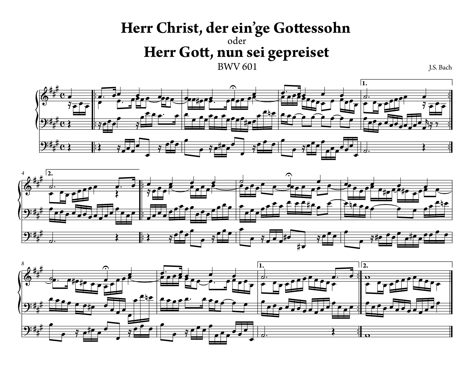Herr Christ, der einge Gottessohn, BWV 601 [#979006].pdf