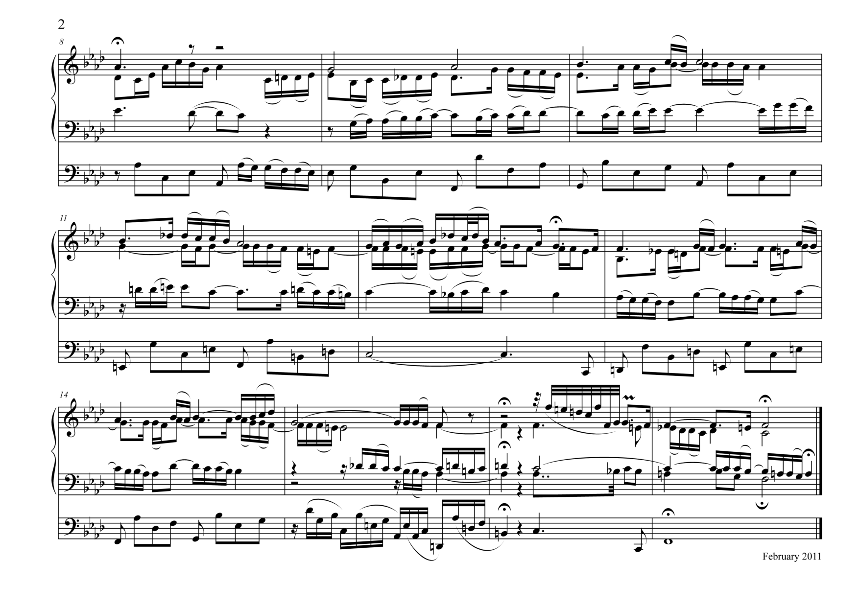 O Traurigkeit, o Herzeleid, BWV 1169 [#95611].pdf