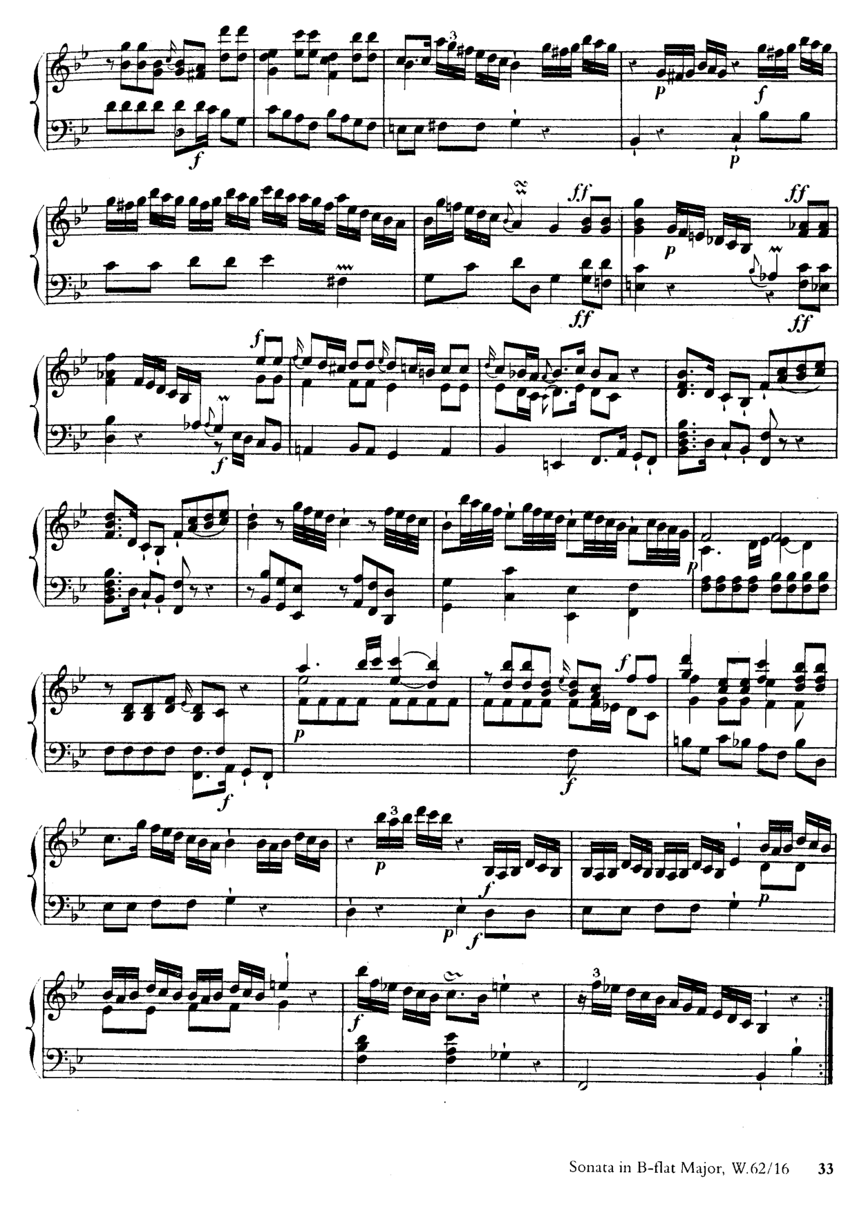 Keyboard Sonata in B-flat major, H.116 [#24501].pdf