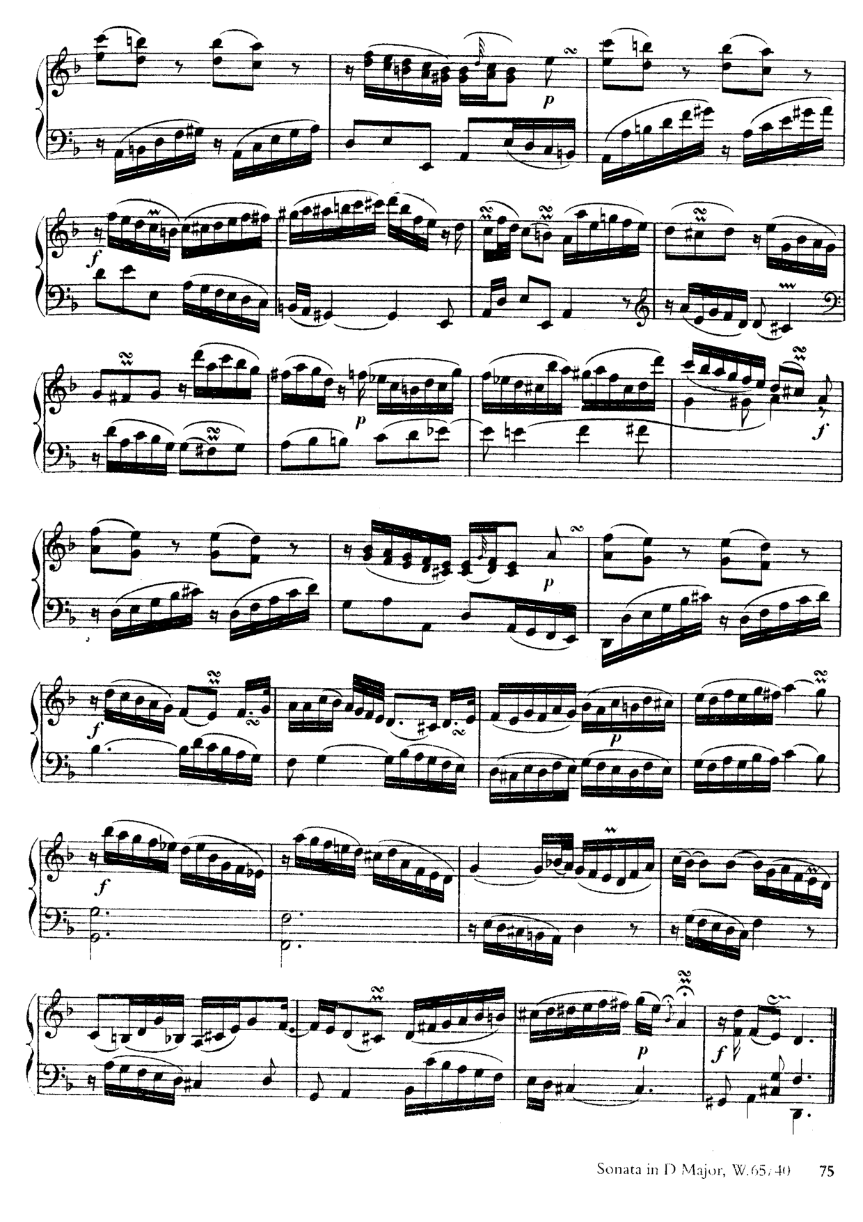 Keyboard Sonata in D major, H.177 [#24515].pdf