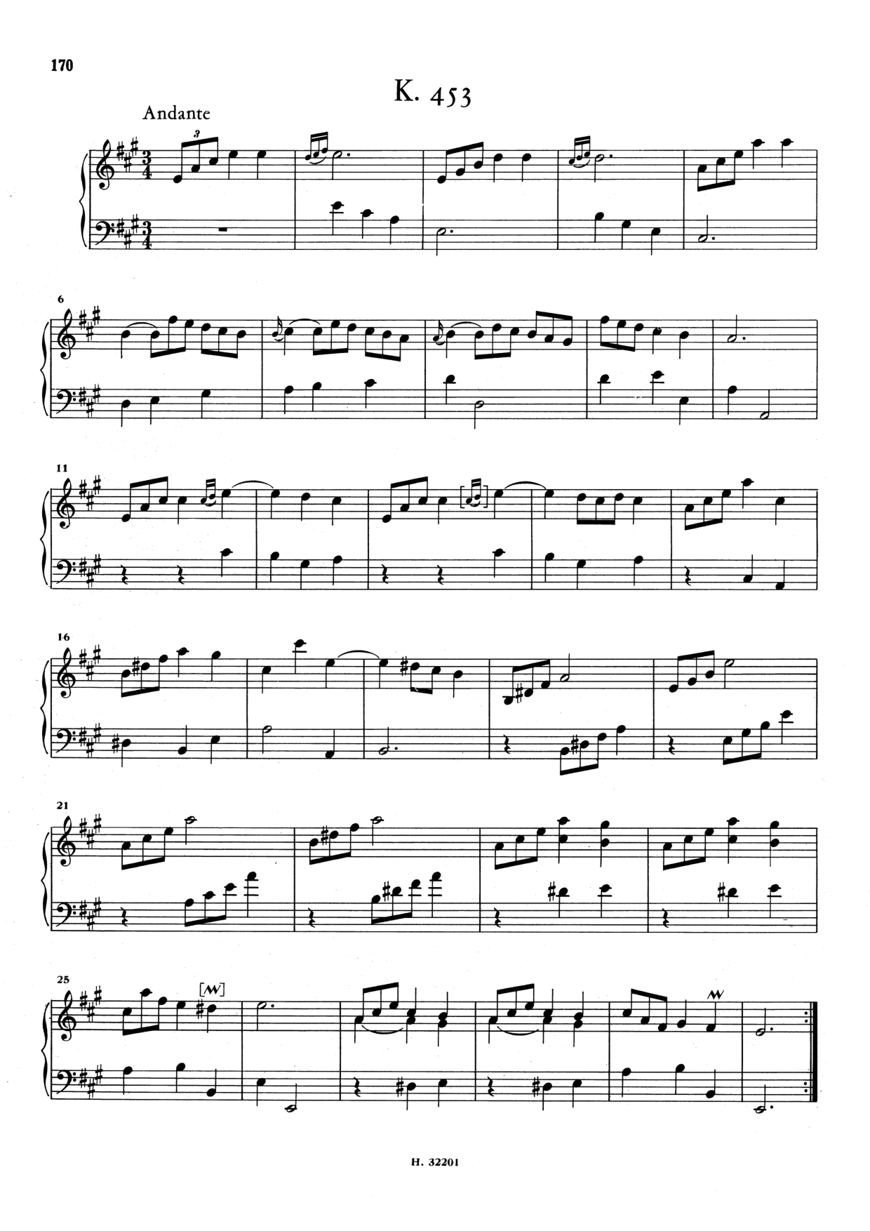 Keyboard Sonata in A major, K.453 [#330220].pdf