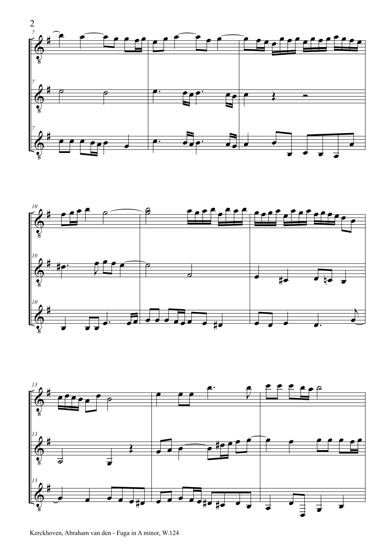 Fuga in A minor, W.124 [#547144].pdf