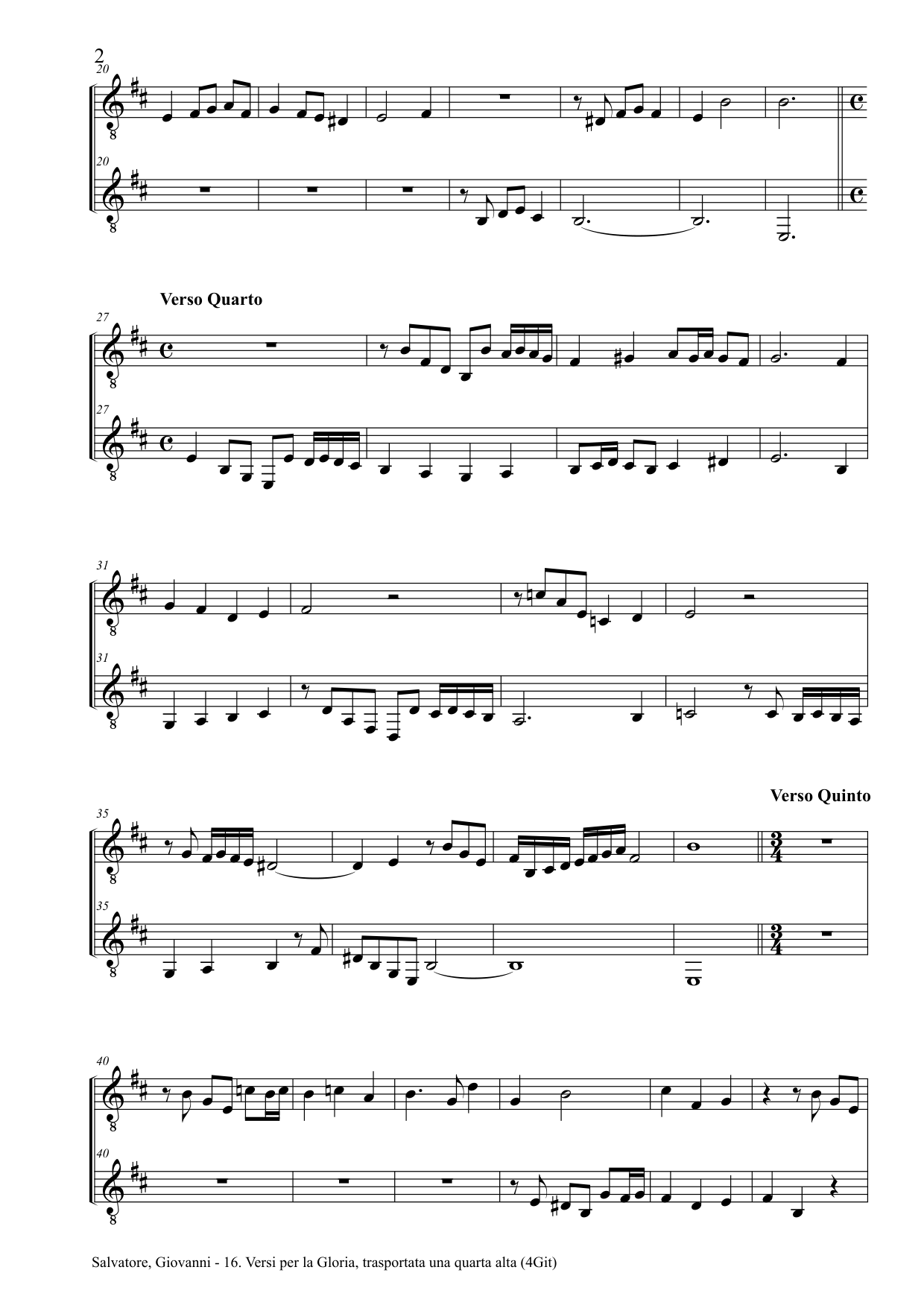 Versi per la Gloria (Versi sopra la Messa, che si canta nelle Domeniche dell'Anno) [#435710].pdf