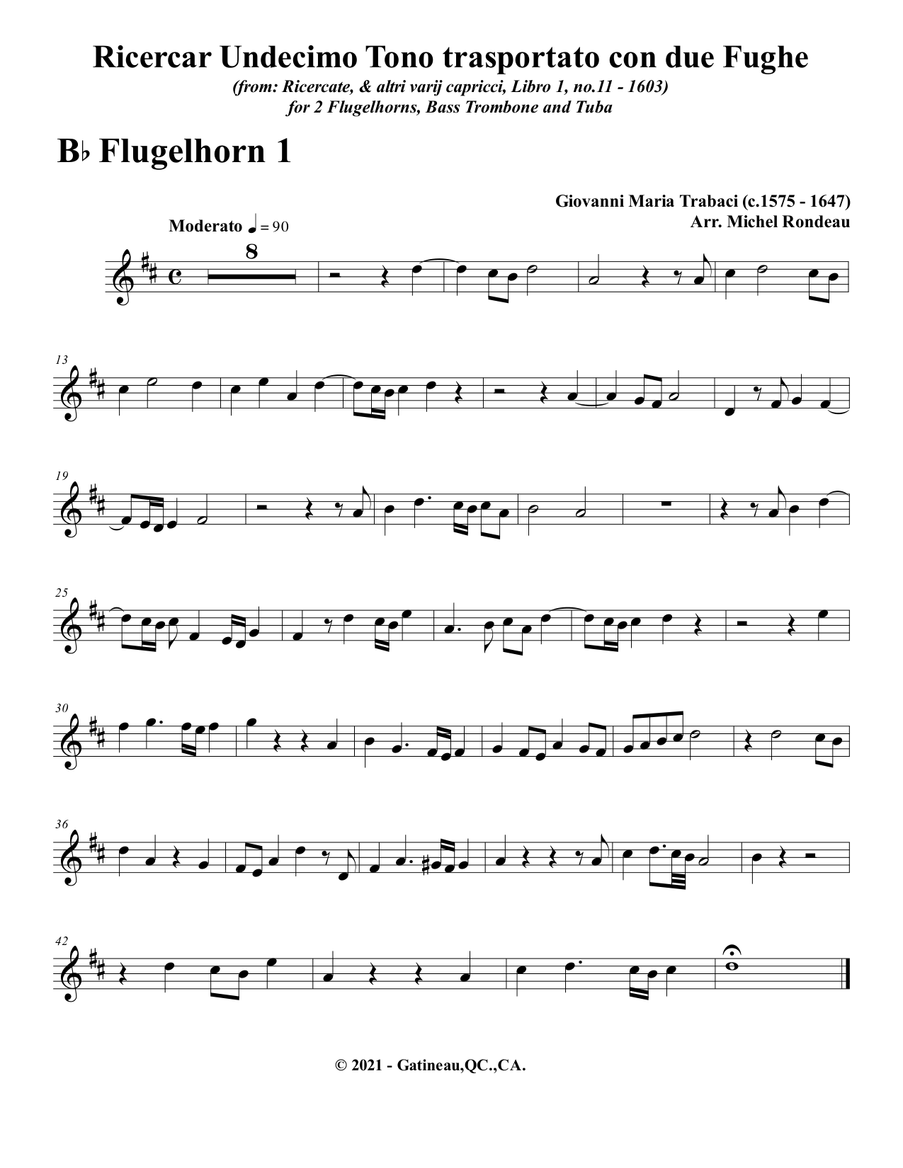 Ricercar Undecimo Tono trasportato con due Fughe [#712711].pdf