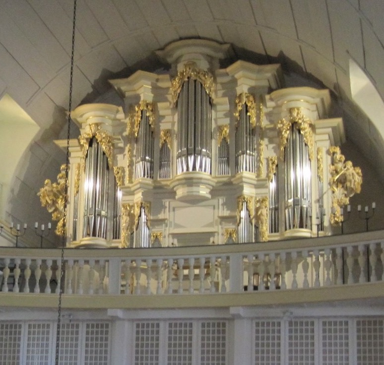 The Wender organ in the Bachkirche, Arnstadt