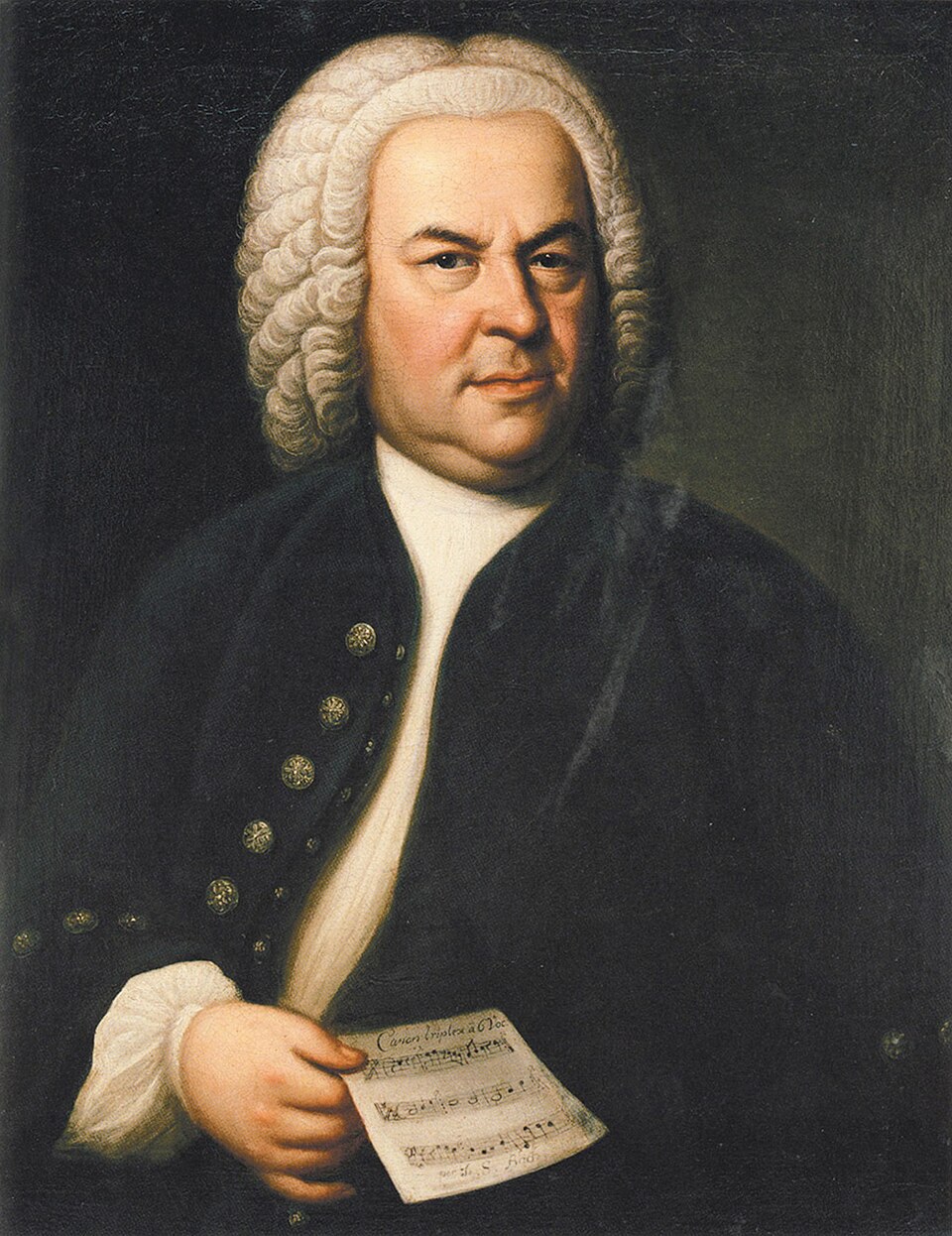 Bach by Elias Gottlob Haussmann, 1748