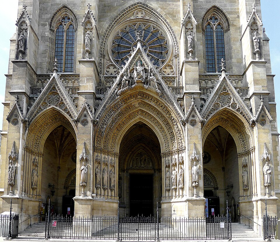 The Basilica of Sainte-Clotilde, Paris