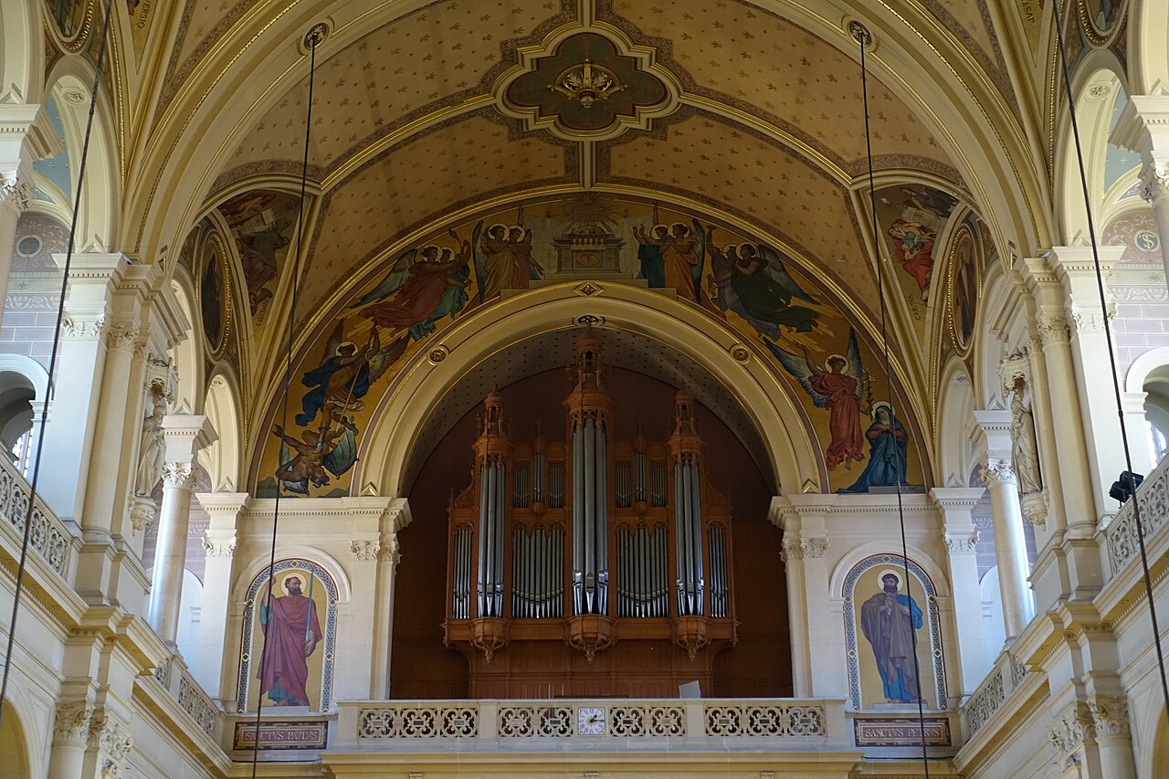 The grand organ of the Église de la Sainte-Trinité, Paris