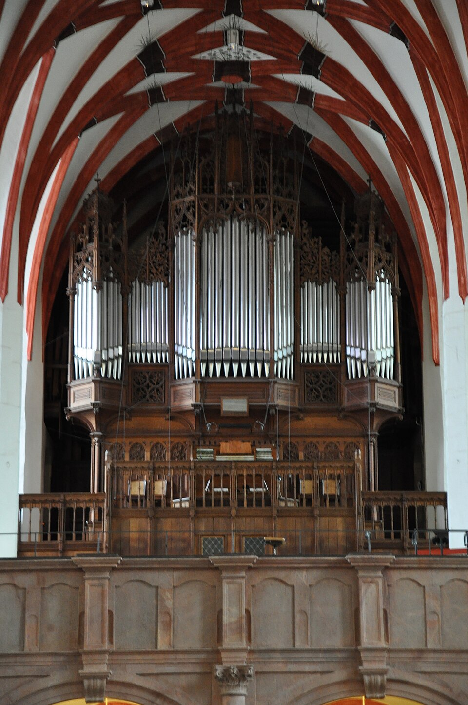 The Sauer organ of the Thomaskirche, Leipzig