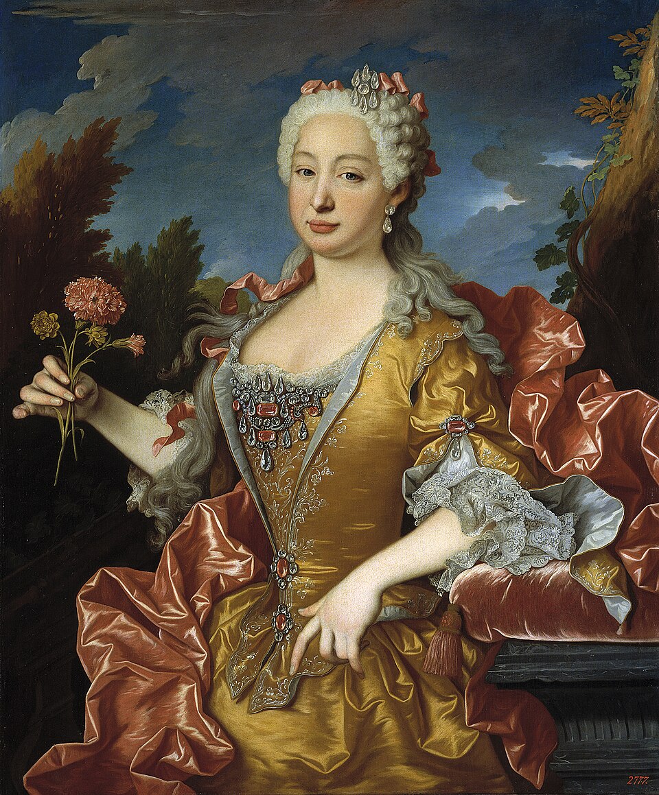Maria Bárbara of Braganza, by Jean Ranc, 1729
